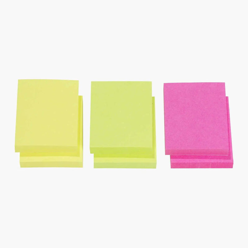 Bloco de Notas Post It Auto Adesivo Cubo Colorido 400 Folhas