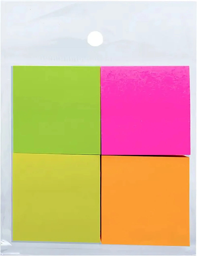 Bloco de Notas Post It Auto Adesivo Cubo Colorido 400 Folhas