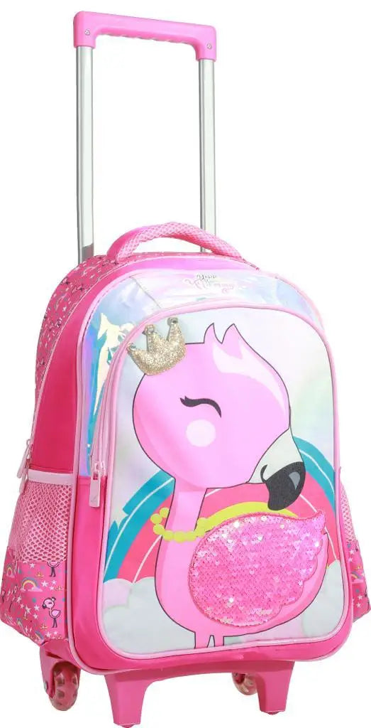 Mochila de rodinhas infantil feminina