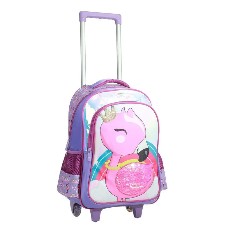 Mochila de rodinhas infantil feminina